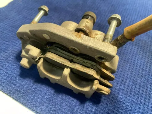 2000 Suzuki RM 125 Front Brake Caliper Master Cylinder Line RM 125 SUZUKI