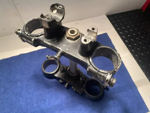 1998 RM250 RM 250 OEM Triple Tree Steering Stem Upper Lower Fork Clamps