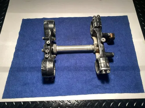 1998 RM250 RM 250 OEM Triple Tree Steering Stem Upper Lower Fork Clamps