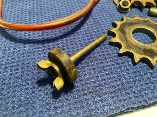 2000 RM 125 OEM SUZUKI MISC FRAME & MOTOR HARDWEAR BOLTS SUZUKI OEM HARDWEAR #2