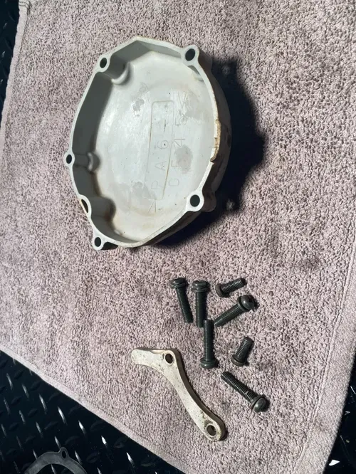 2004 YZ125 Stator Cover OEM Ignition Cover and Case Saver Yamaha YZ 94-2004
