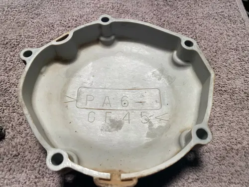 2004 YZ125 Stator Cover OEM Ignition Cover and Case Saver Yamaha YZ 94-2004