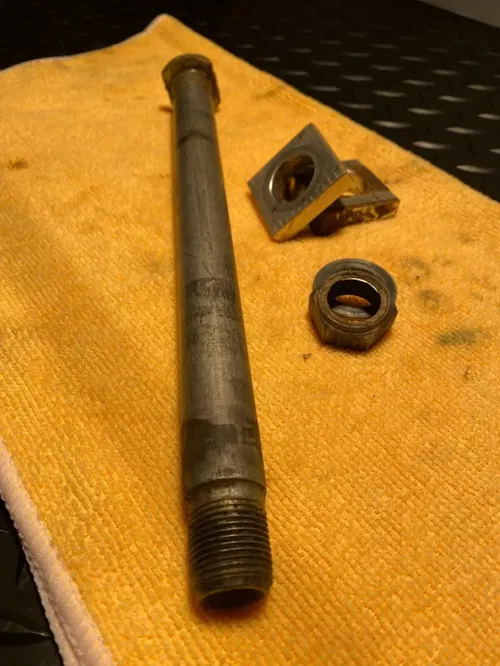 2004 YZ125 Rear Wheel Axle OEM Shaft Bolt Nut Yamaha YZ250 YZ 125 250 1999-2004