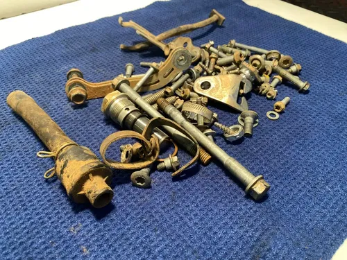 KTM 350 EXC-F OEM MISC FRAME HARWEAR BOLTS NUTS MOUNTS ETC OEM HARDWEAR KTM
