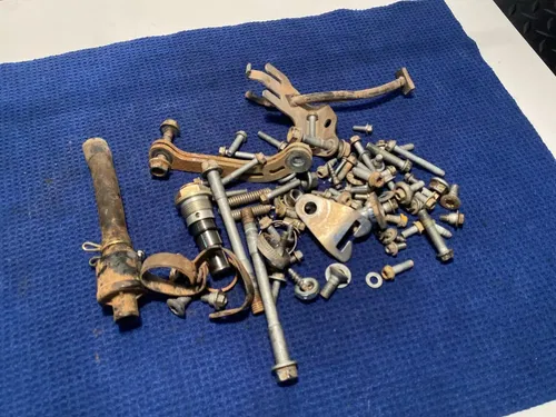 KTM 350 EXC-F OEM MISC FRAME HARWEAR BOLTS NUTS MOUNTS ETC OEM HARDWEAR KTM