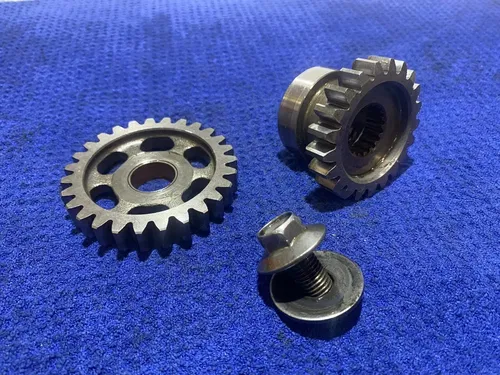 1996-2000 KICKSTART IDLE GEAR & PRIMARY DRIVE GEAR ASSEMBLY OEM SUZUKI RM 250