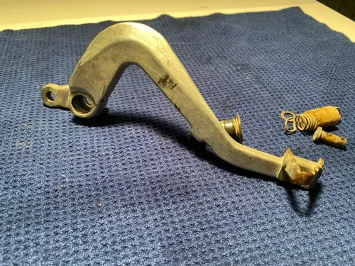 2002 KAWASAKI KX85 OEM REAR BREAK PEDAL ASSEMBLY KX85 OEM KAWASAKI KX85