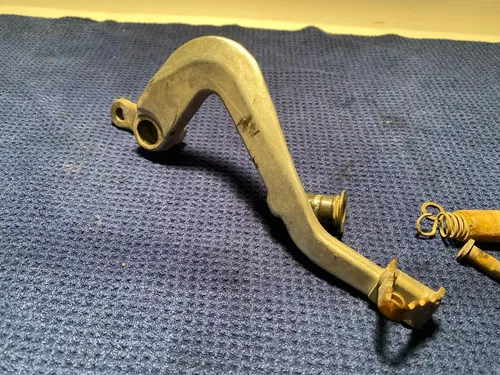 2002 KAWASAKI KX85 OEM REAR BREAK PEDAL ASSEMBLY KX85 OEM KAWASAKI KX85