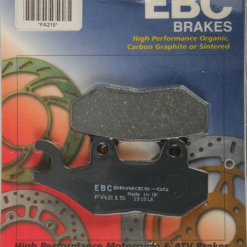 EBC 1 Pair Premium SFA Organic OE Replacement Brake Pads MPN FA215