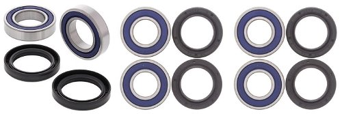 Complete Bearing Kit for Front and Rear Wheels fit Honda TRX200D 90-97