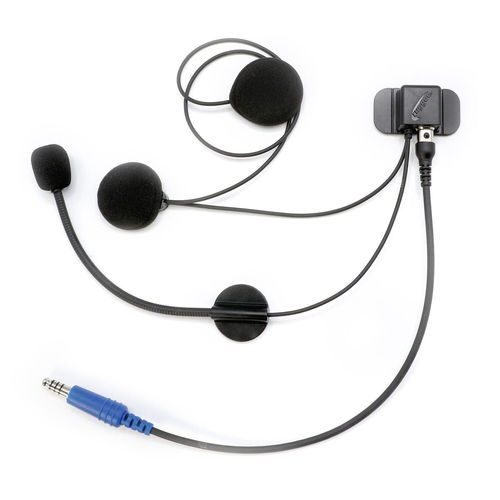 Rugged Radios UNIVERSAL Wired Helmet Kit with Alpha Audio Speakers & Mic HK-UNI
