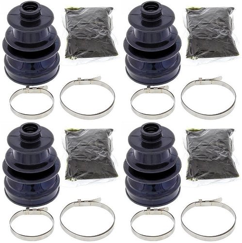 Complete Front Inner & Outer CV Boot Repair Kit Pioneer 700-4 SXS700M4 14-15