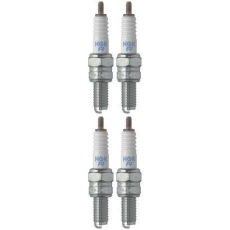 Set of 4 NGK Standard Spark Plugs for Suzuki LT-Z400 2005-2003 Engine 400cc