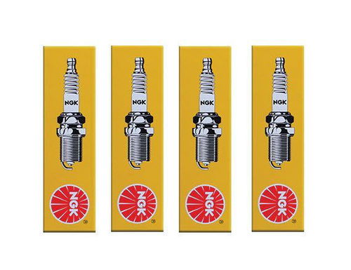 Set of 4 NGK Standard Spark Plugs for Suzuki LT-Z400 2005-2003 Engine 400cc