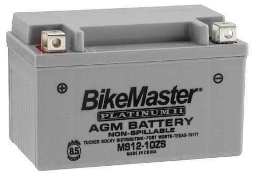 BikeMaster AGM 12V Platinum Battery For Yamaha FZ8 2011-2013 Grey