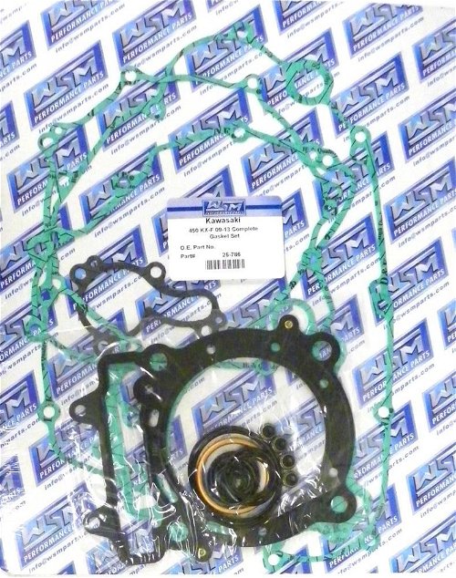 WSM Complete Gasket Kit For Kawasaki 450 KX-F 09-15 25-786