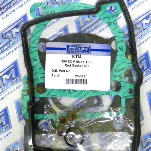 WSM Top End Gasket Kit For KTM 250 EXC-F / SX-F / XC-F 05-15 29-845