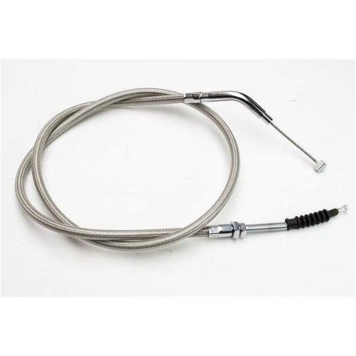 Motion Pro Stainless Steel Armor Coat Clutch Cable Plus 2" For Yamaha V Star 650 XVS650A Classic 1998-2010