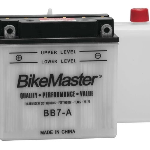 Performance Conventional Battery For Harley-Davidson XLCH 1970-1978 White