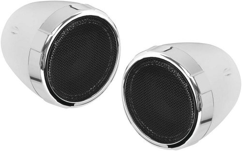 Boss Audio Systems 600-Watt Bluetooth 3" Speaker Kit Chrome, Built-in Amp