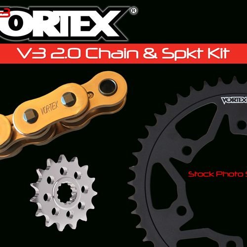 Vortex Gold WSS G525SX3-108 Chain and Sprocket Kit 16-46 Tooth - CKG5122