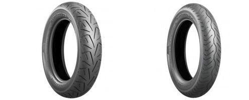Bridgestone Front Rear 130/90B16 + 150/80B16 Battlecruise H50 RFD Motorcycle Tire Set