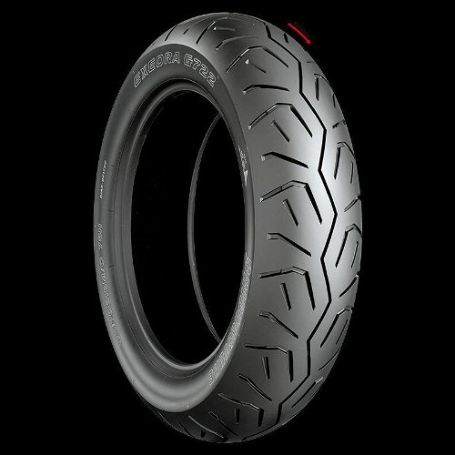 Bridgestone Exedra G702R 160/80-15 Tire (74S) Rear 105732