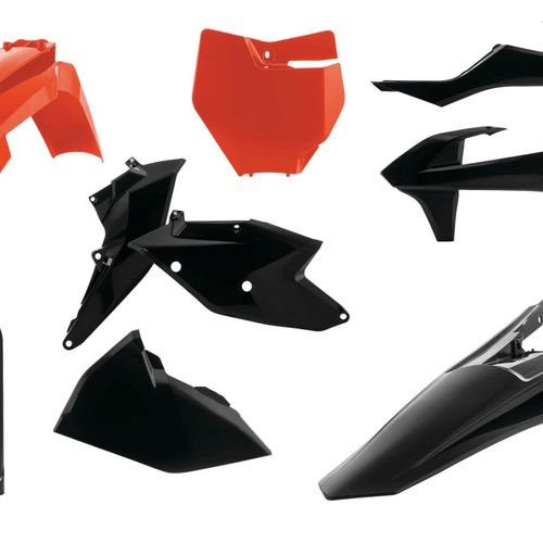 Acerbis Back in Black Full Plastic Kit for KTM - 2421065225