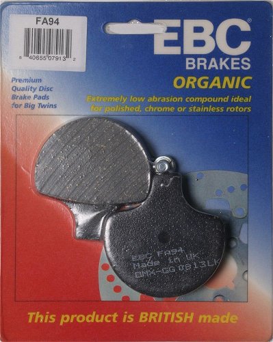 EBC 1 Pair Premium SFA Organic OE Replacement Brake Pads MPN FA94