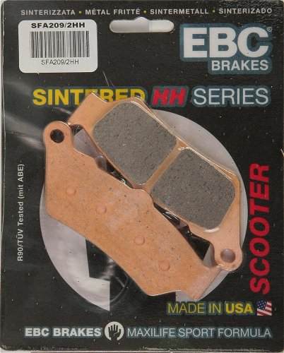EBC 1 Pair SFA HH Series Scooter Sintered Brake Pads MPN SFA209/2HH