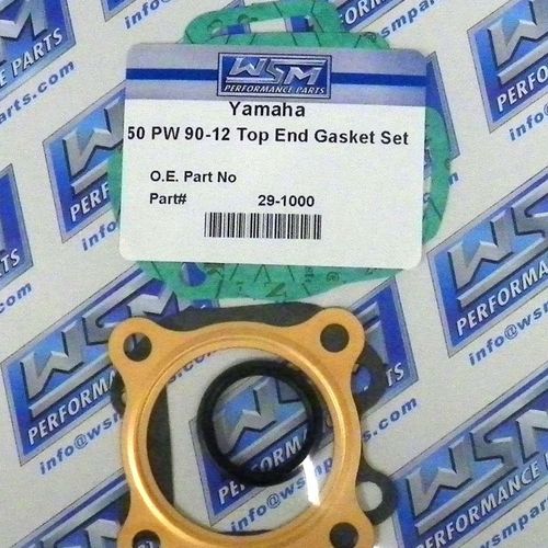 WSM Top End Gasket Kit For Yamaha 50 PW 81-16 29-1000