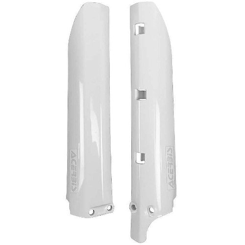 Acerbis White Fork Covers for Yamaha - 2404730002