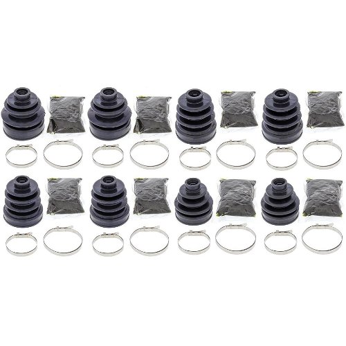 Complete Front & Rear Inner & Outer CV Boot Repair Kit TRX680 Rincon 06-07