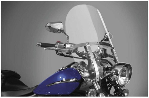 National Cycle SwitchBlade 2 Up Quick Release Windshield With Mount Kit, Straight Forks