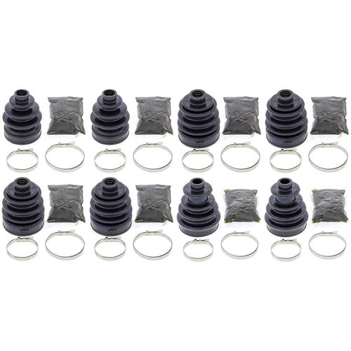 Compl Front & Rear Inner & Outer CV Boot Rep Kit Outlander MAX 400 STD 4X4 06-11