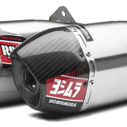 Yoshimura Offroad Signature Exhaust Slip-on RS-9T Stainless - 22843BR520