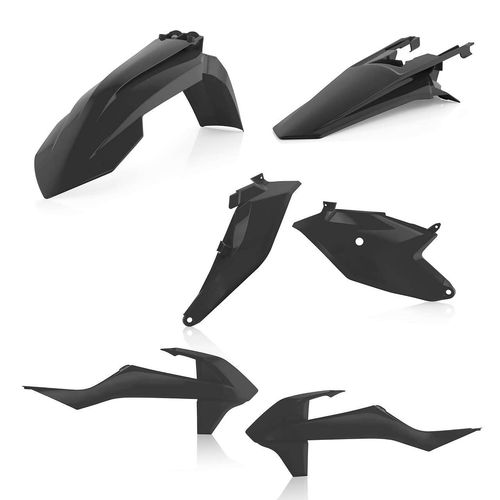 Acerbis Black Standard Plastic Kit for KTM - 2686010001