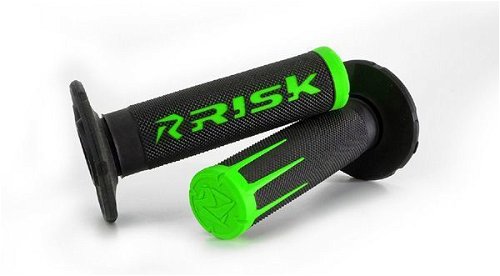 Risk Racing Fusion 2.0 Moto Grip Green - 00286