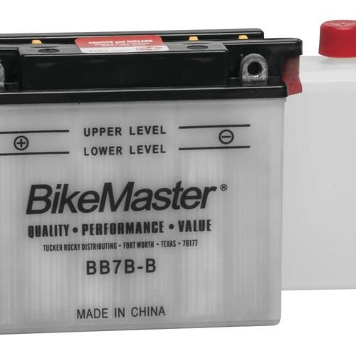 BikeMaster Performance Conventional Battery For Yamaha TT-R225 1999-2005 White