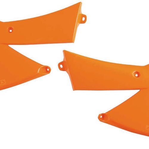 Acerbis Orange Radiator Shrouds for KTM - 2043800237