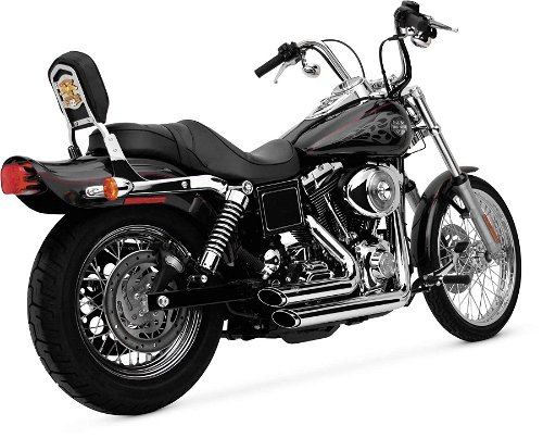 Vance & Hines 17213 Shortshots Staggered Exhaust System Chrome