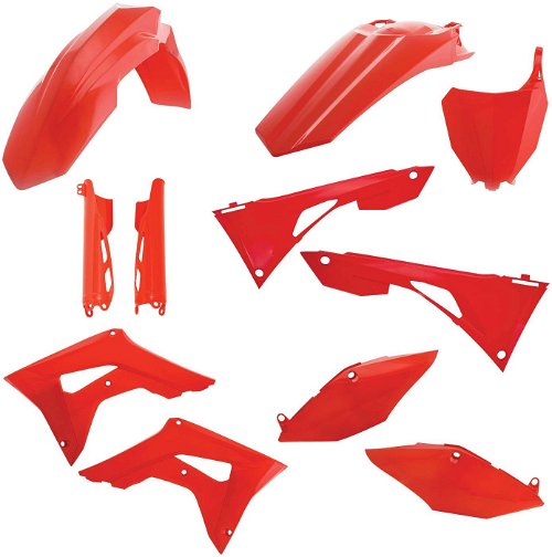 Acerbis Red Full Plastic Kit for Honda - 2736250227