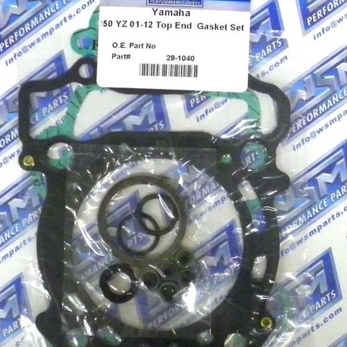 WSM Top End Gasket Kit For Yamaha 250 WR-F / YZ-F 01-13 29-1040