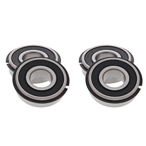 Complete Bearing Kit for Front Wheels fit Kawasaki KXT250 Tecate 1984