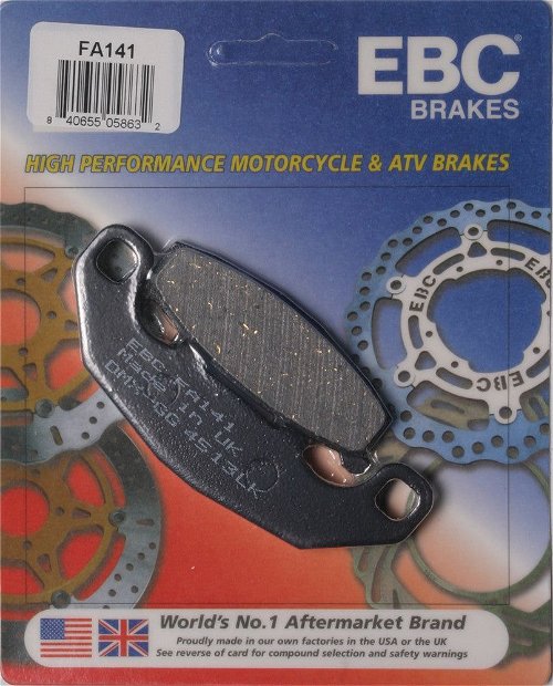 EBC 1 Pair FA Series Organic Replacement Brake Pads MPN FA141