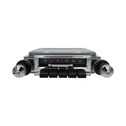 Custom Autosound 1955-56 Chevy Slidebar Car Stereo with Bluetooth