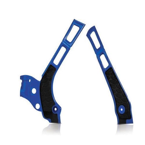 Acerbis Blue/Black X-Grip Frame Guard - 2464741034