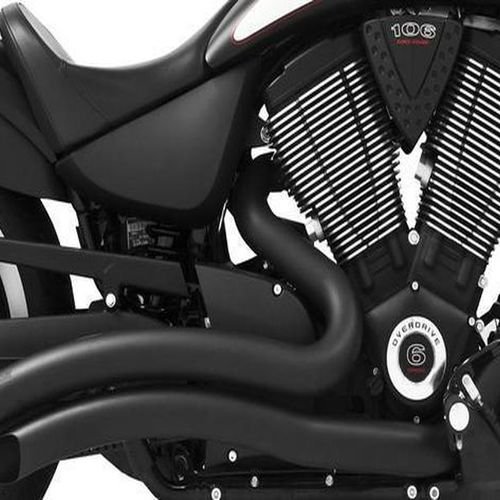Freedom Performance Sharp Curve Radius Full Exhaust System Black MV00012 Victory