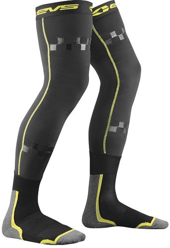 EVS Youth Fusion Sock Sleeve Combo Black/Hi-Vis Yellow - FSN-HIVIZ-Y