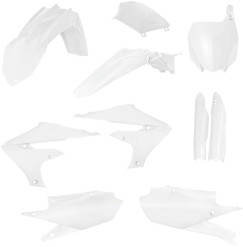 Acerbis White Full Plastic Kit for Yamaha - 2736350002